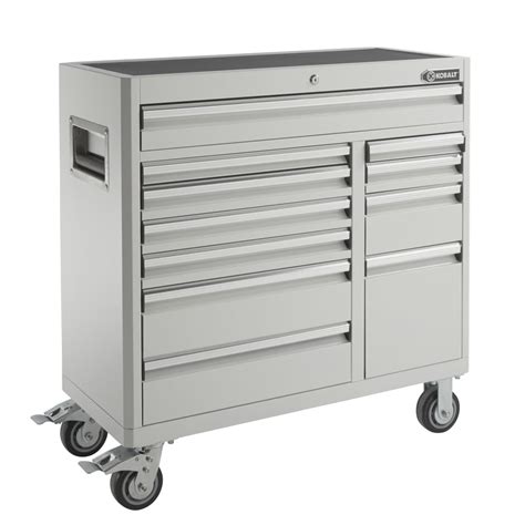 kobalt stainless steel rolling tool cabinet|kobalt tool cabinets on wheels.